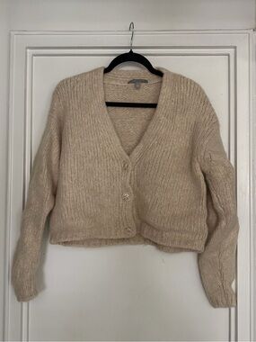 Neiman Marcus Cashmere and Silk Knit Cardigan